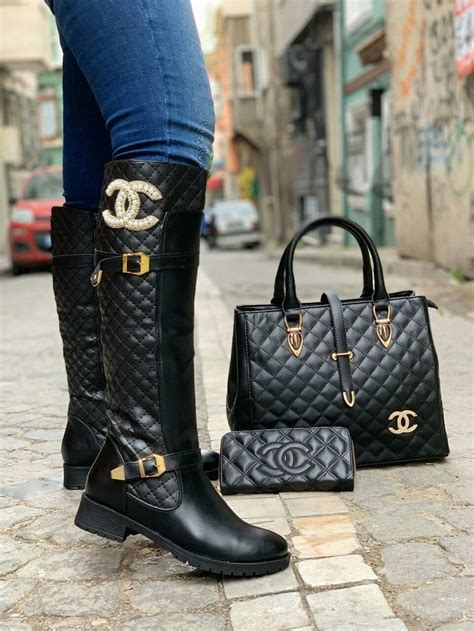 chanel winters model|Chanel winter boots.